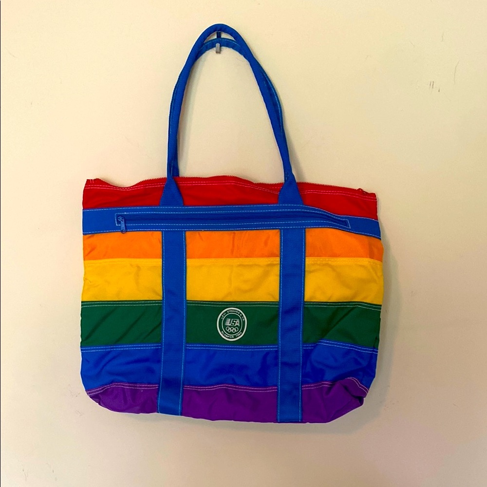 Vintage-Levi Strauss 1984 Olympic tote bag. Great condition.